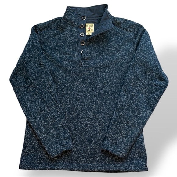 RedHead Bighorn Men’s Long-Sleeve Sweater Navy Heather - Picture 1 of 10